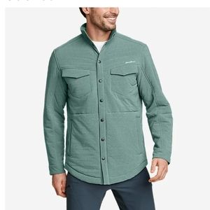 Eddie bauer departure lined shirt jacket